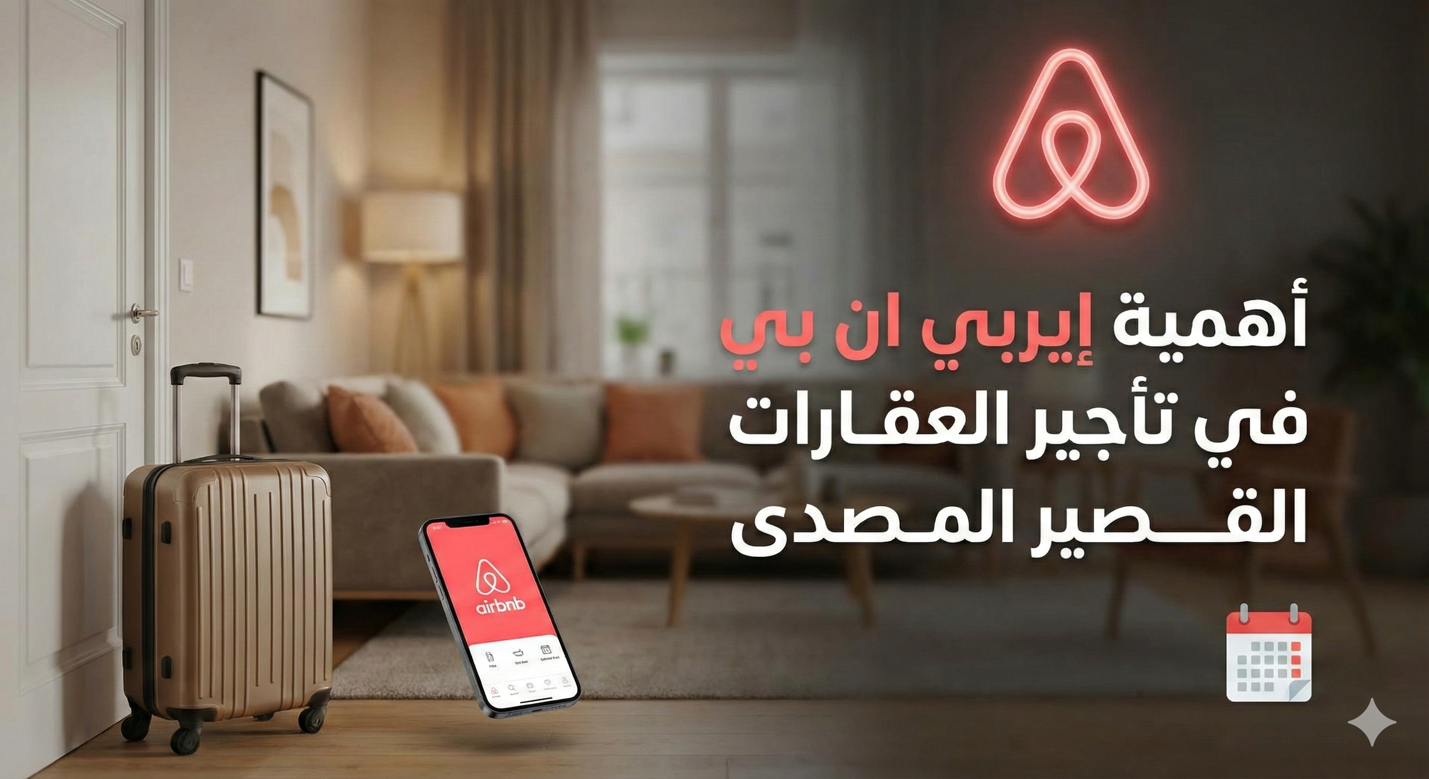 أهمية إير بي ان بي في تأجير العقارات القصير المدى