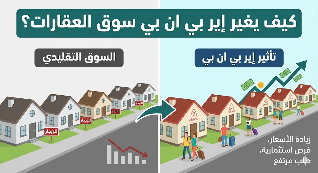 كيف يغير إير بي ان بي سوق العقارات