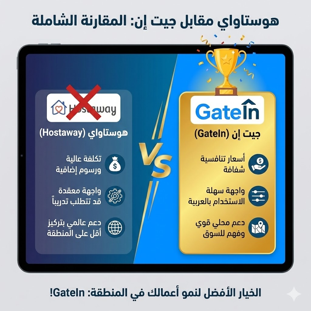 هوستاواي مقابل جيت إن: المقارنة الشاملة