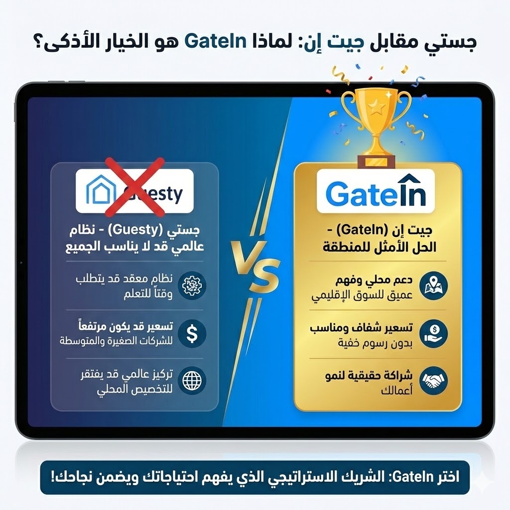 جويستي مقابل جيت إن: المقارنة الكاملة